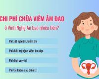 Chi phí chữa viêm âm đạo ở Vinh Nghệ An bao nhiêu tiền?